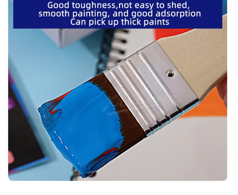 Paint Brush Color adsorption power