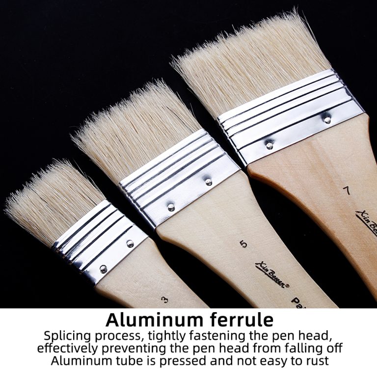 Xin Bowen Big Head Paint Brush Ferrule Detail