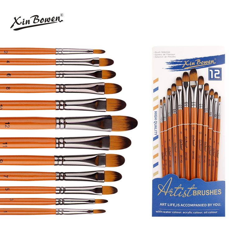 paint brushes set 12pcs