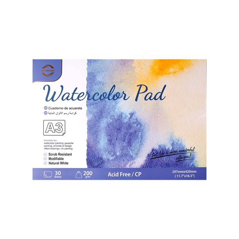 200gsm watercolor paper A3