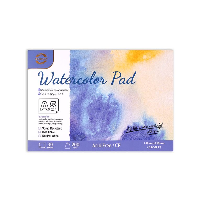 200gsm watercolor paper A5