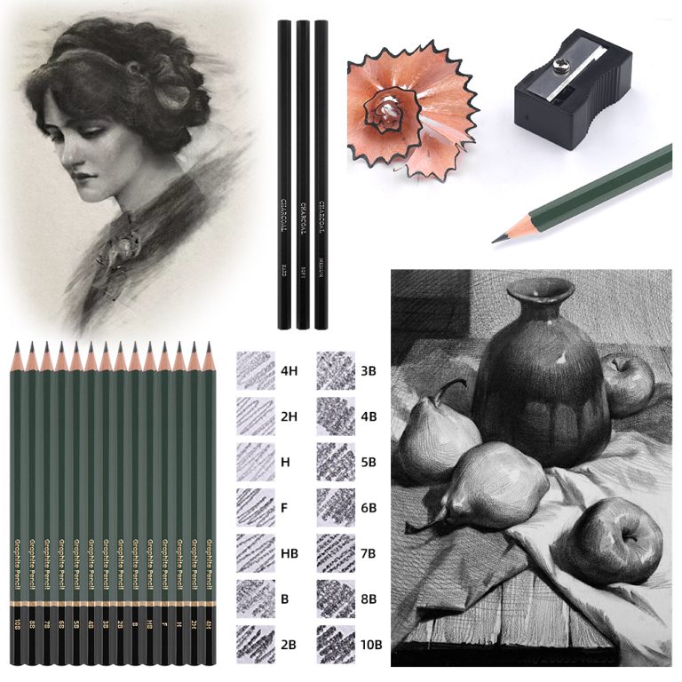 35pcs paint materials artist sketching tools kit (2)