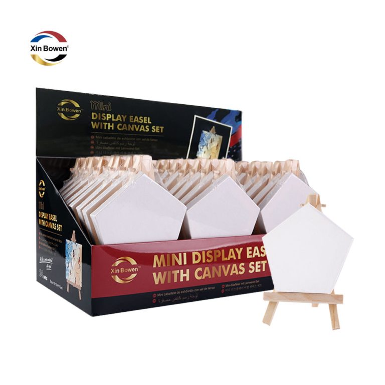 Pentagonal-color-mini-canvas-with-printing