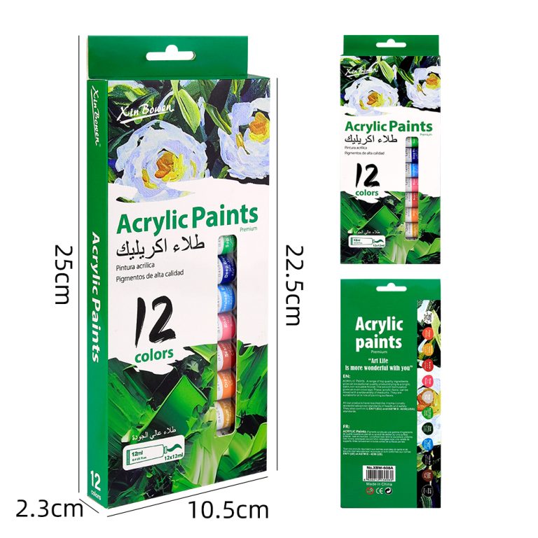 acrylic paint package idea