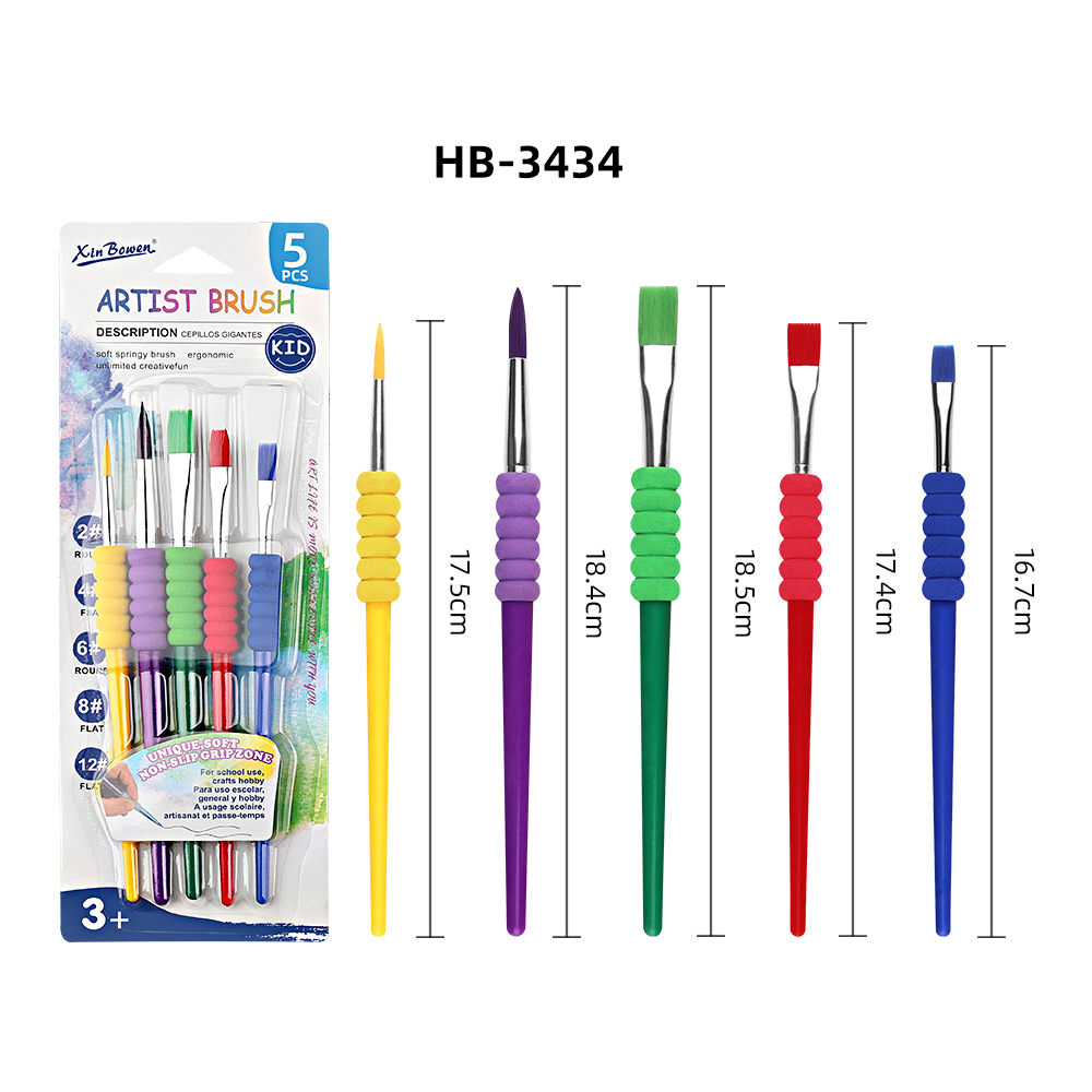 kid paintbrushes