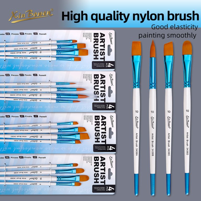 mainly picture of paintbrushes 4 pieces set