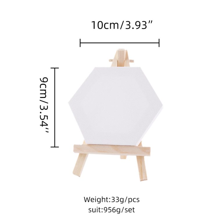 pentagal-blank-canvas-with-easel