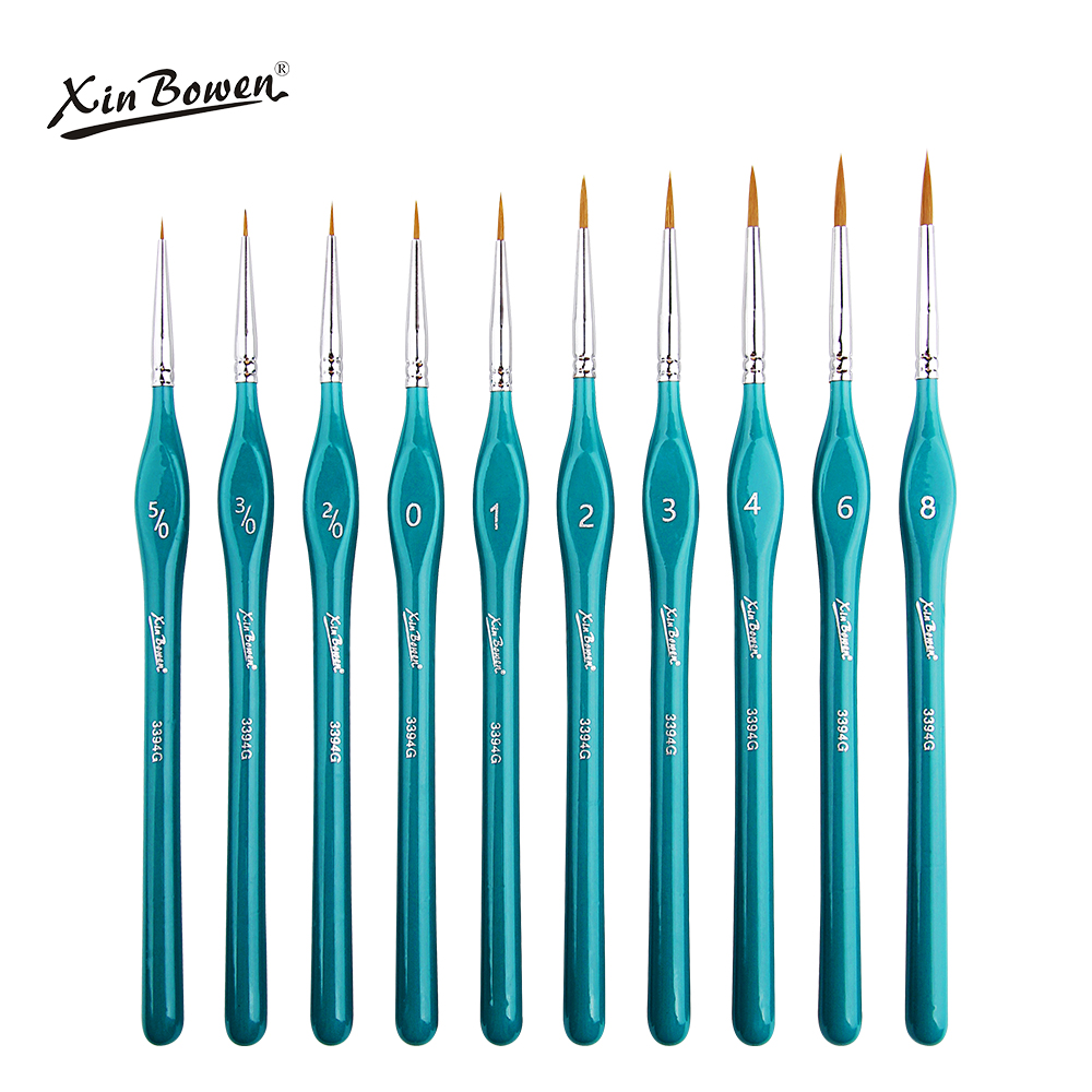 uv painted handle details brush blue handle