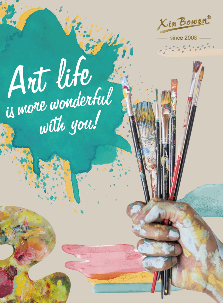 Xinbowen art materials catalogue