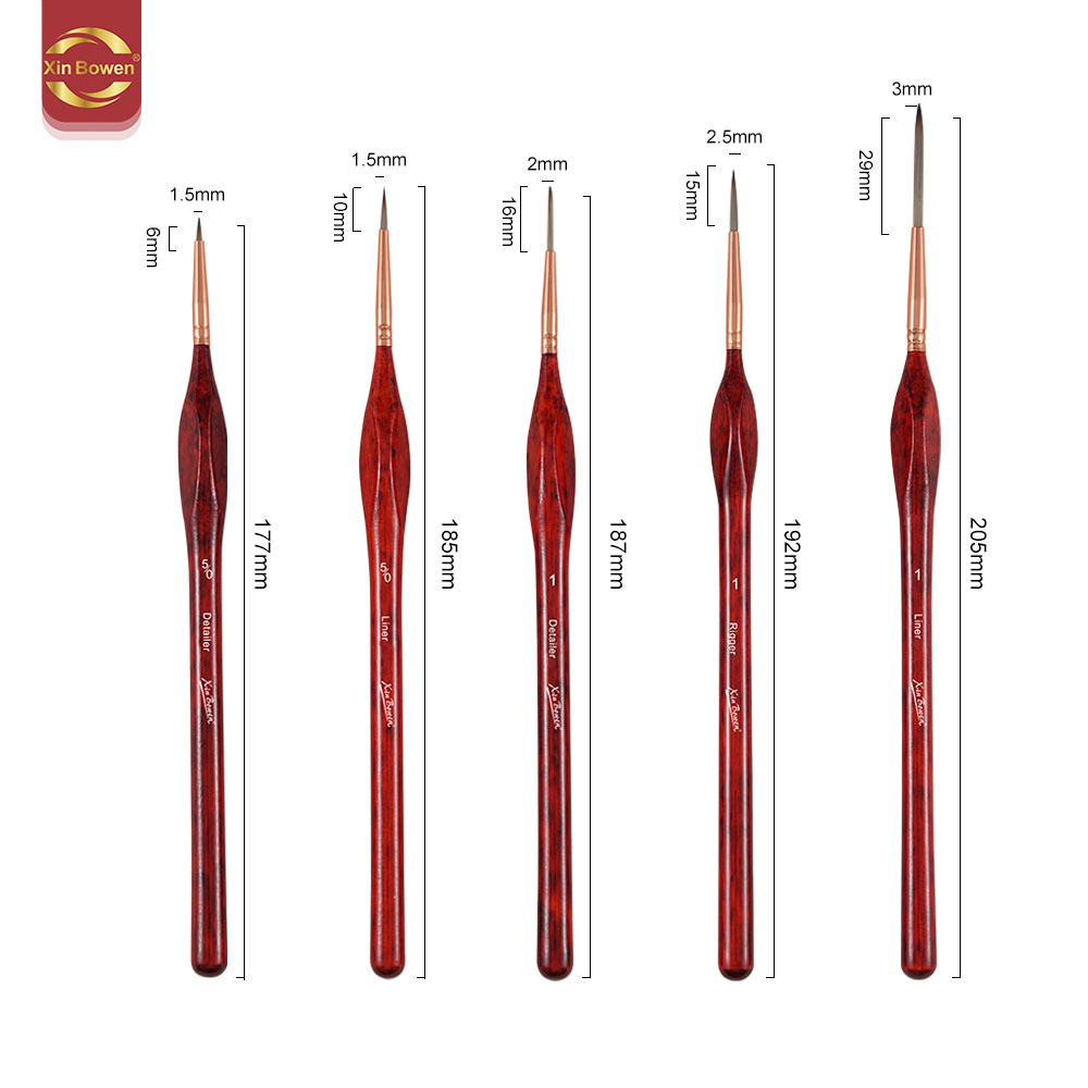 liner and detail artist painting brush