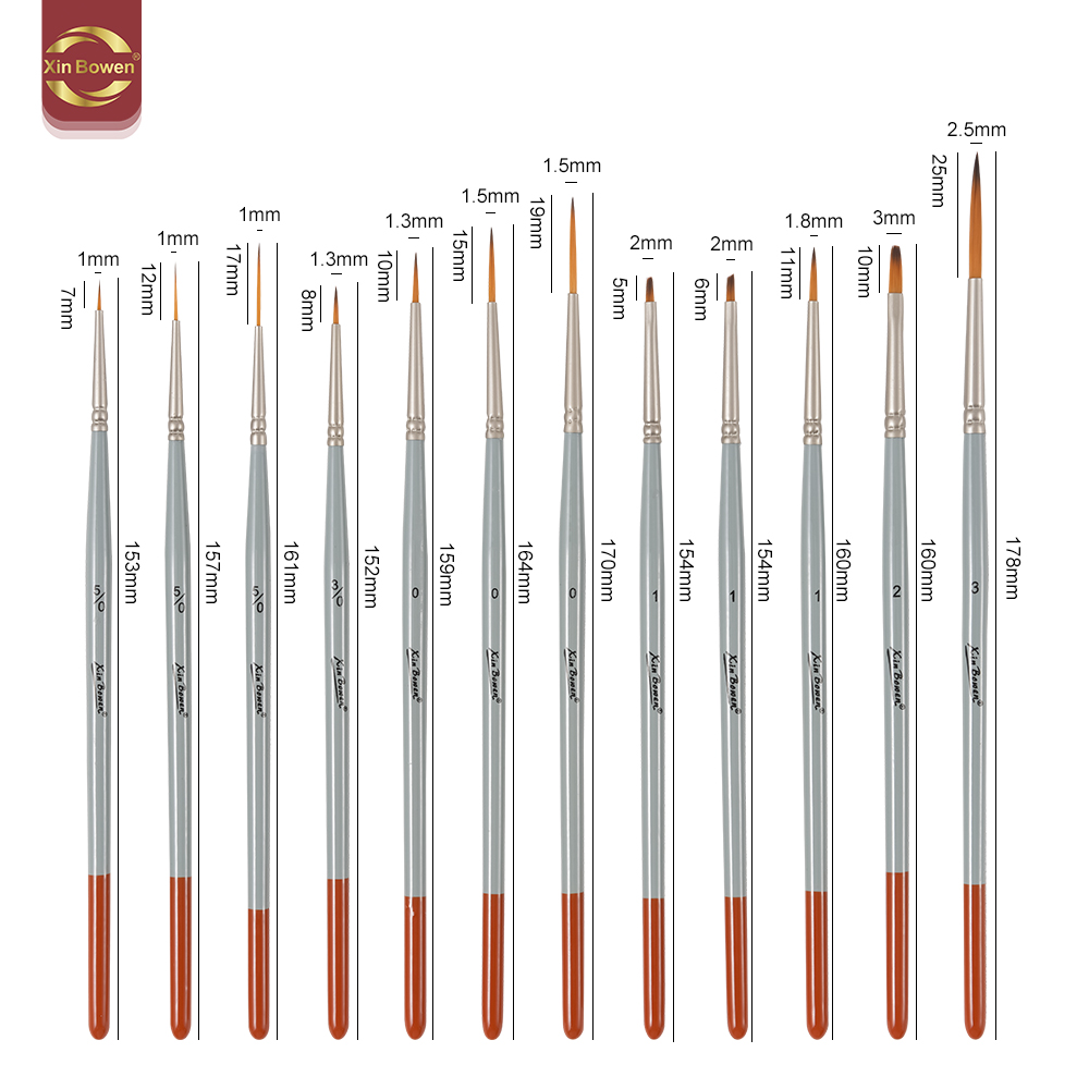 micro paint brush set