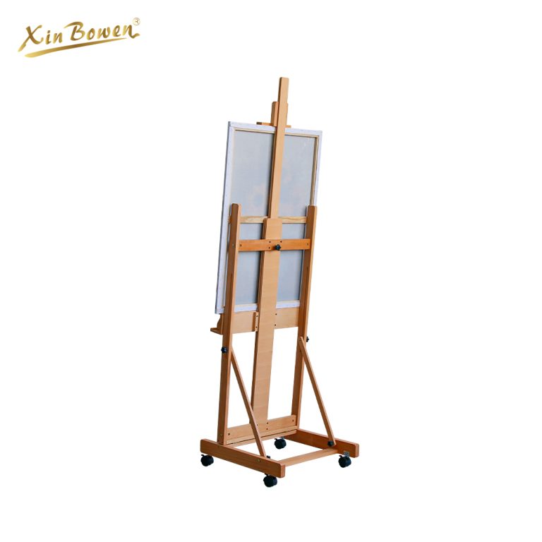 DW01 BEECH WOOD easel for painting (4)