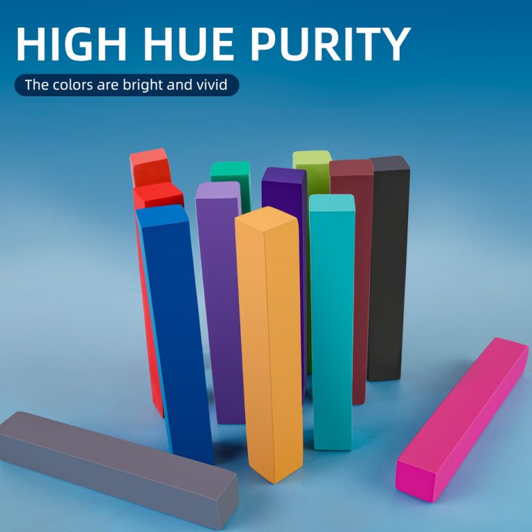 high hue purity pastel