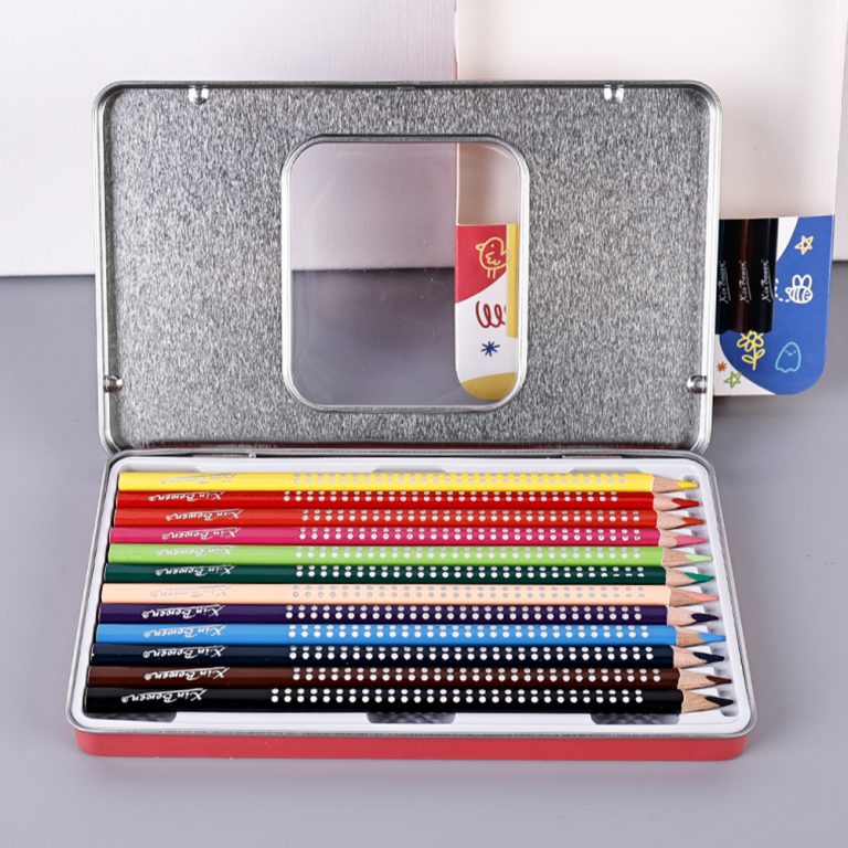 iron box color pencil