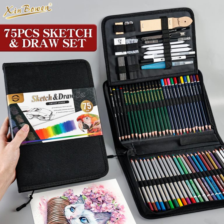 75 pcs artist sketching tools bluk sale (5)