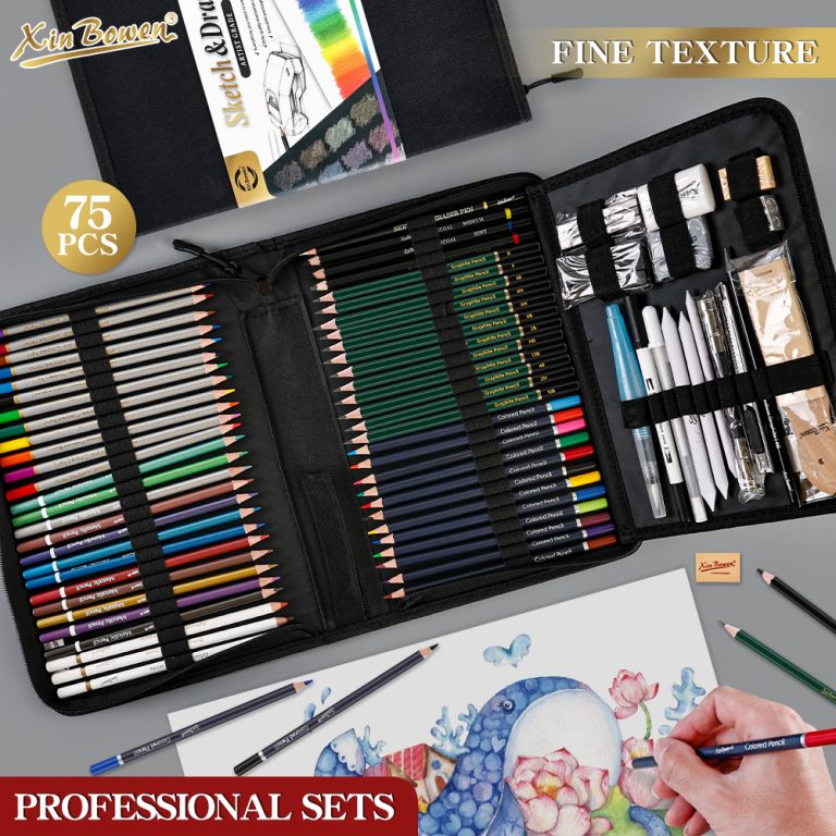 75 pcs artist sketching tools bluk sale (6)