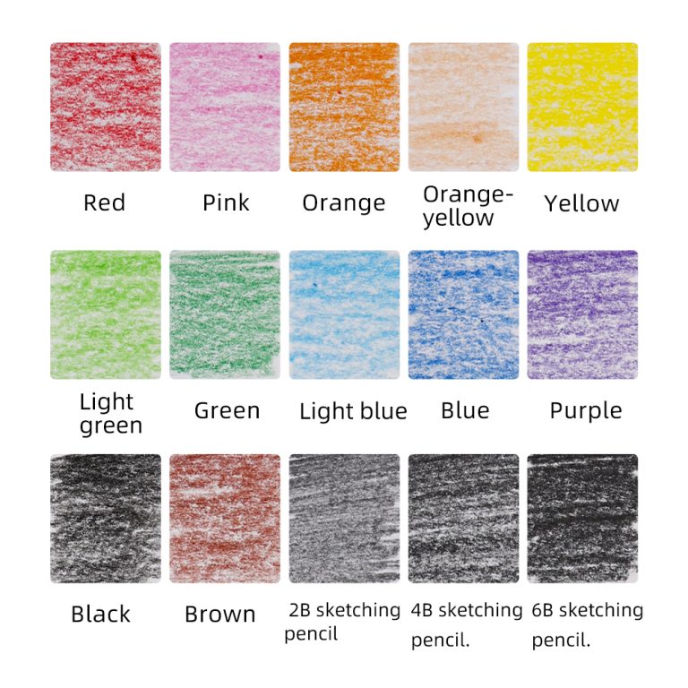 Products picture of sketch pencil 18pcs (4)