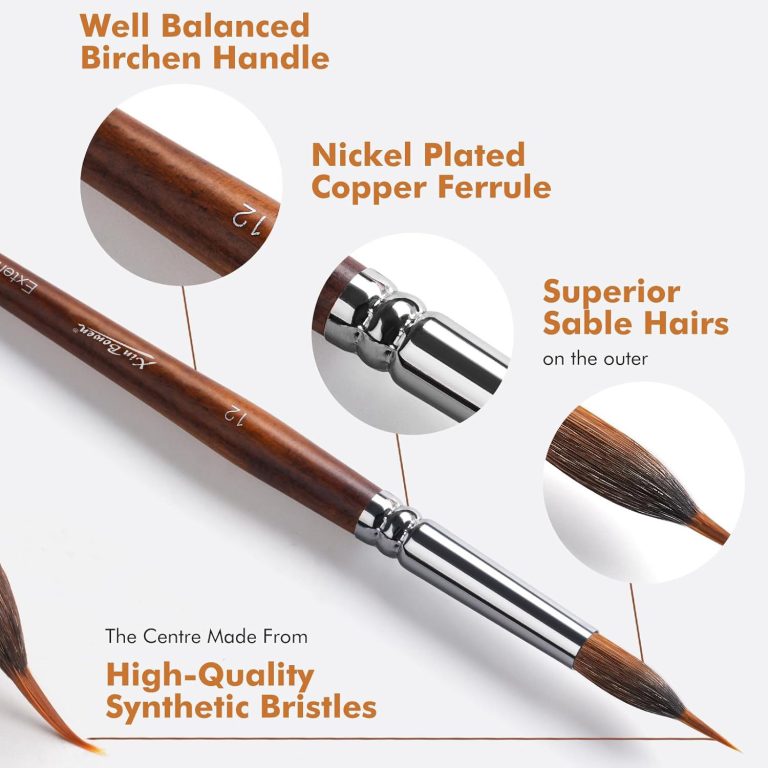 watercolor paintbrushes set