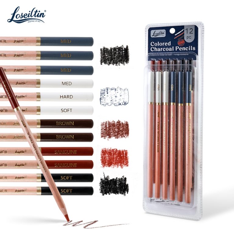 10pcs sketch drawing charcoal set