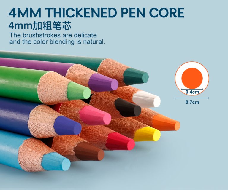 12pcs oil pencils set