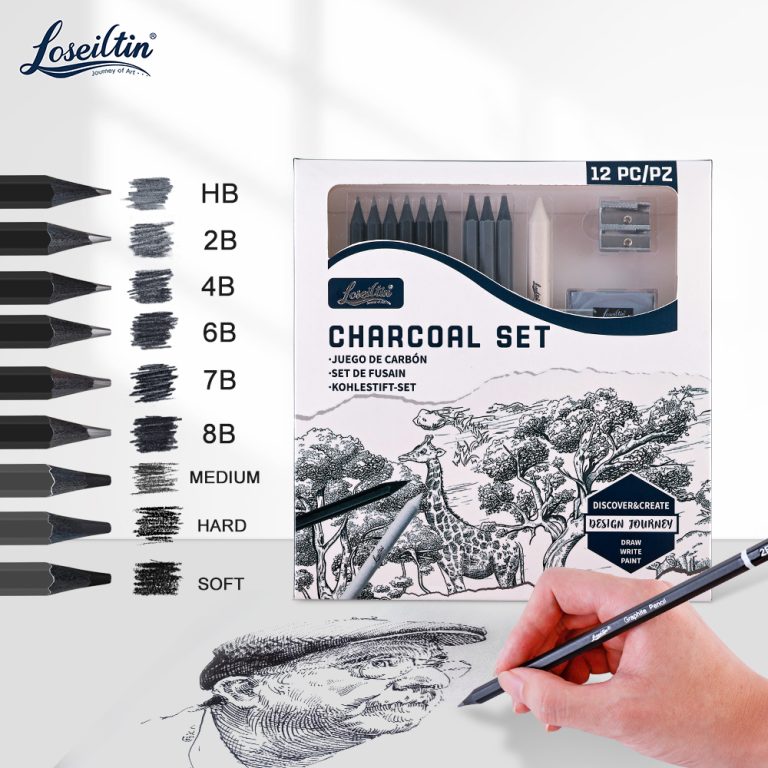 carbon pencils set