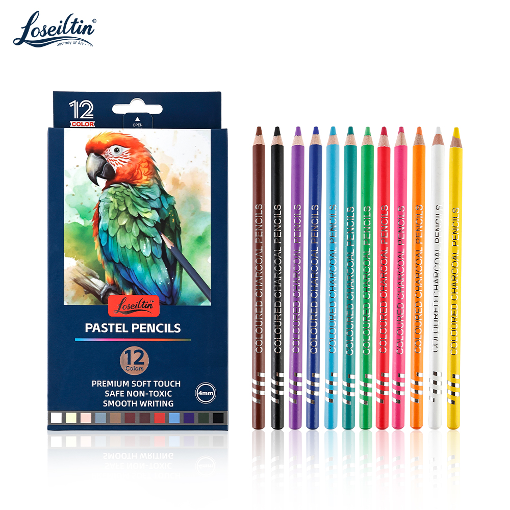 pastel color pencils 12