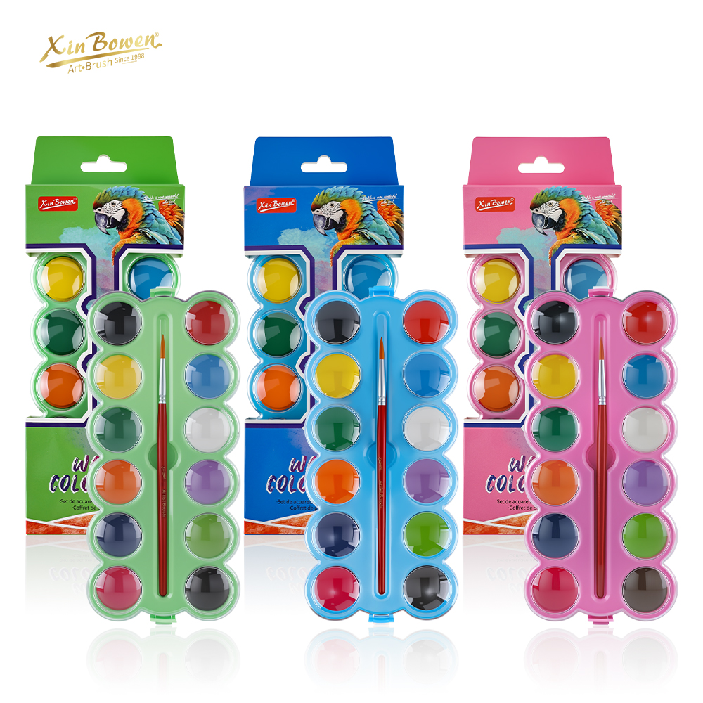 YL05-11 WATERCOLOR PAINT BLOCK ARTIST COLOR CAKE (2)