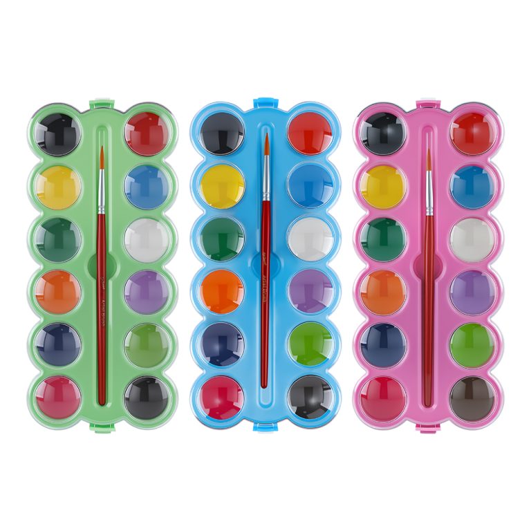 YL05-11 WATERCOLOR PAINT BLOCK ARTIST COLOR CAKE (6)