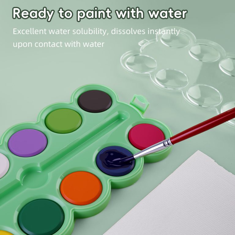 YL05-11 WATERCOLOR PAINT BLOCK ARTIST COLOR CAKE (7)