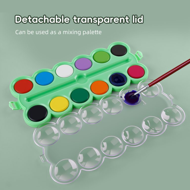 YL05-11 WATERCOLOR PAINT BLOCK ARTIST COLOR CAKE (8)