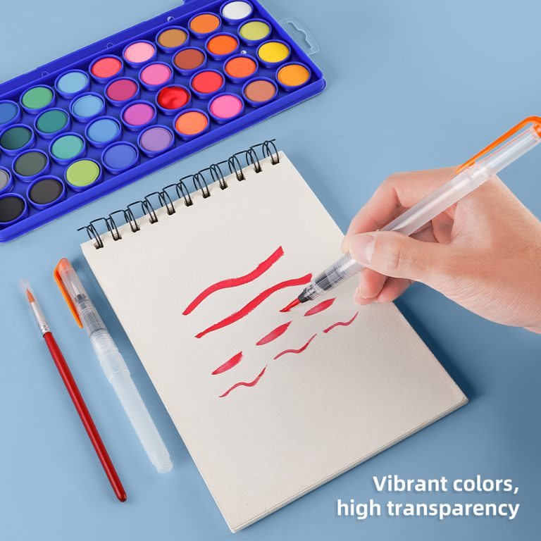 watercolor art paint cake (1)