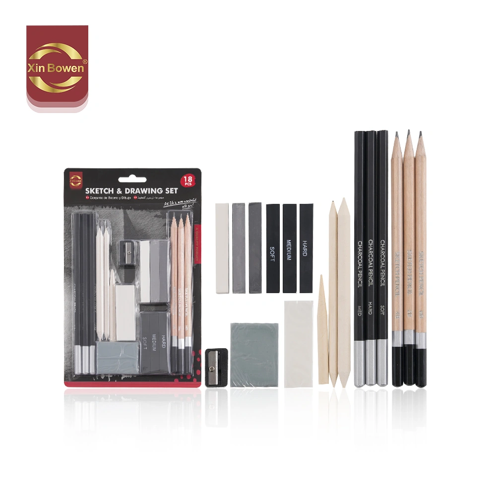Xin Bowen 18 Pieces Sketch Drawing Tools Set 1
