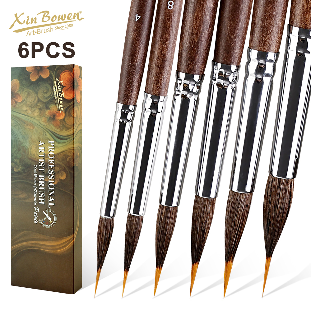 artist watercolor paintbrush animal hair (6)