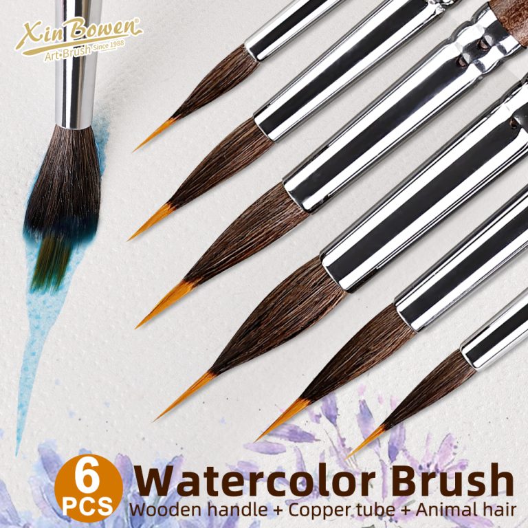 artist watercolor paintbrush animal hair (7)