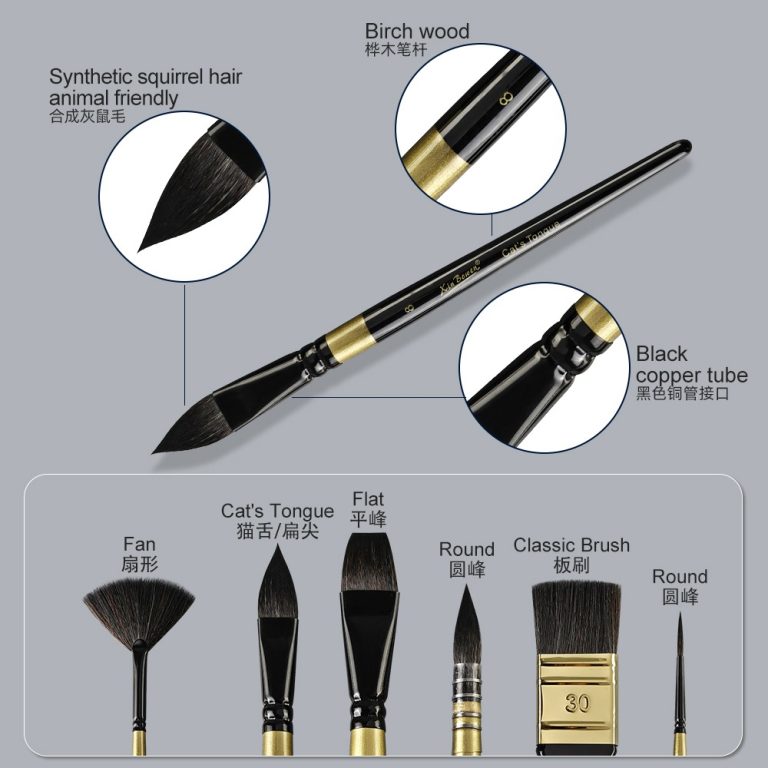 HB5504watercolor paintbrushes (5)