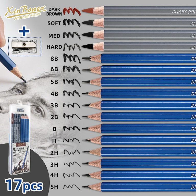 sketch pencils set with sharpner (4)