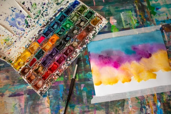 How AI Art Is Bringing Traditional Painting Paper Back Into Trend
