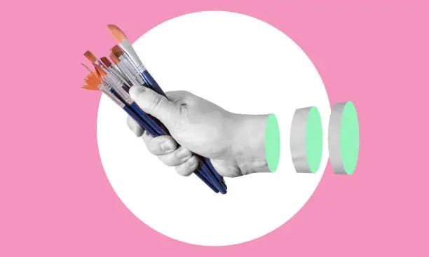How a Round Paint Brush Can Enhance Your Transition Effects
