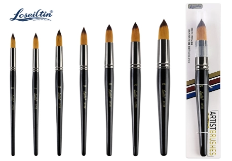 Xin Bowen Watercolor Gouache Artist Paintbrush Single Pc Set