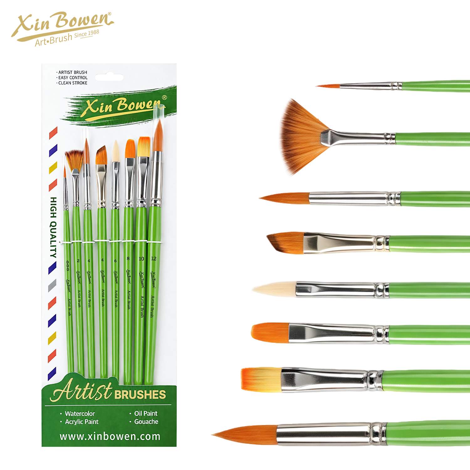 8-pcs-green-handle-artist-paint-brush-set (7)