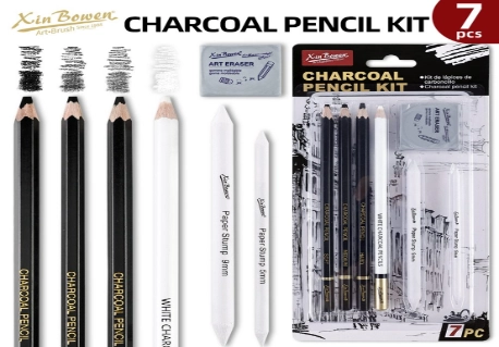 Xin Bowen 7pcs Charcoal Drawing Set