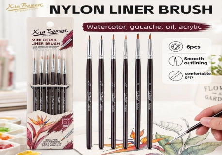Xin Bowen Fine Nylon Round Brushes